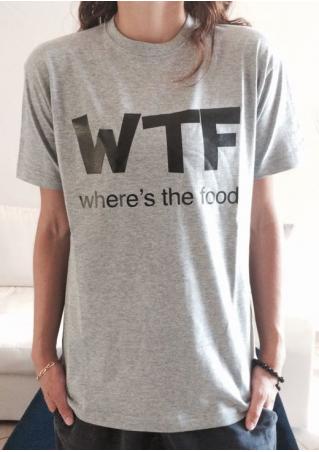 Wtf Where's The Food T-Shirt