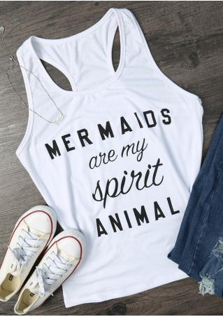 Mermaids Are My Spirit Animal Tank