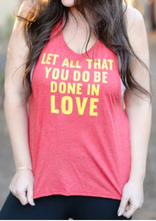 Let All That You Do Be Done In Love Tank