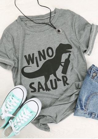 Winosaur T-Shirt Without Necklace