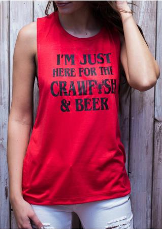 I'm Just Here For The Crawfish & Beer Tank