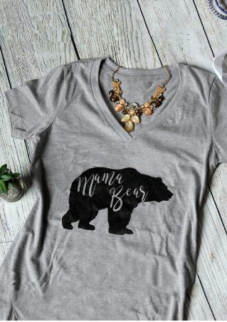 Mama Bear T-Shirt without Necklace