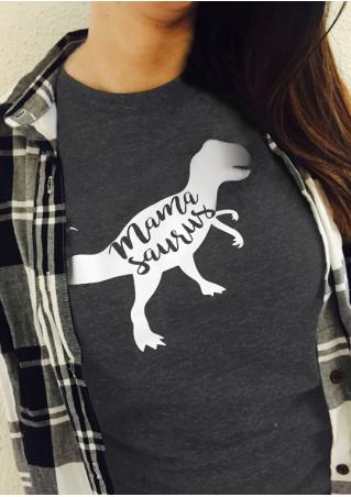 Mamasaurus Dinosaur T-Shirt