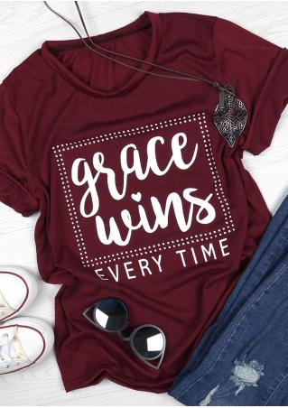Grace Wins Every Time T-Shirt