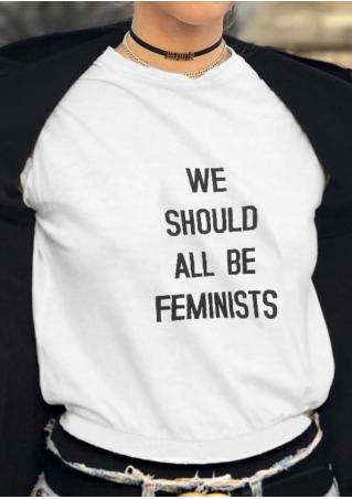 We Should All Be Feminists T-Shirt without Necklace
