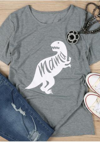 Mama Dinosaur T-Shirt