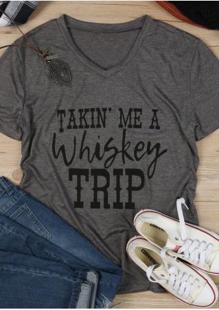Takin' Me A Whiskey Trip T-Shirt