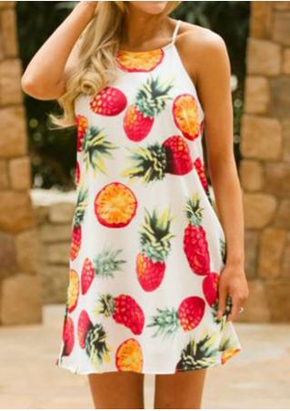 Pineapple Mini Dress