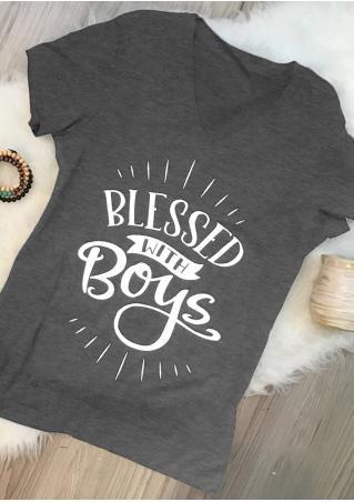 Blessed With Boys T-Shirt