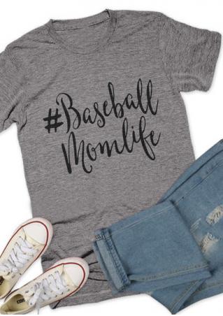 Baseball Mom Life T-Shirt