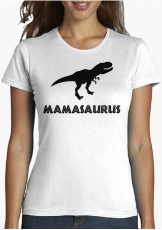 Mamasaurus Dinosaur T-Shirt
