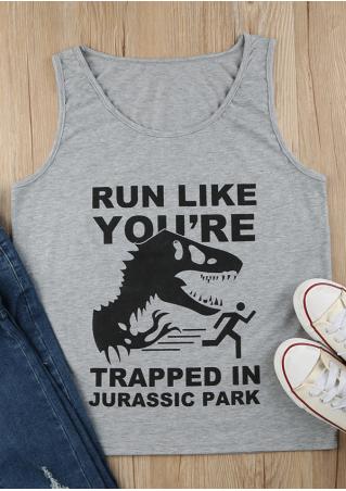 Run Like You're Trapped In Jurassic Park Dinosaur Tank