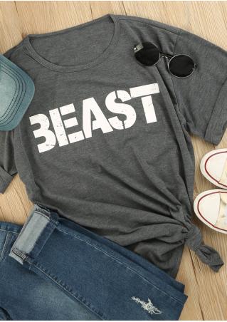 Beast O-Neck T-Shirt