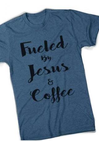 Fueled By Jesus & Coffee T-Shirt