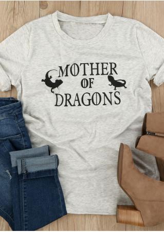 Mother Of Dragons O-Neck T-Shirt