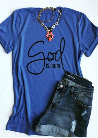 God Is Good T-Shirt without Necklace