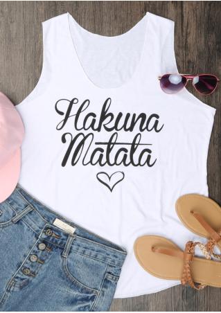 Hakuna Matata Heart Tank