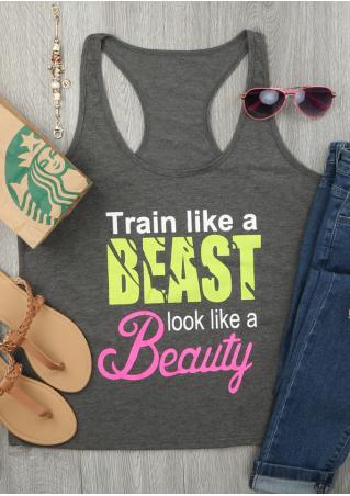 Train Like A Beast Look Like A Beauty Tank