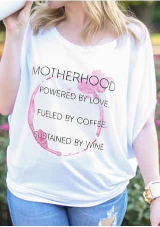 Motherhood Powered By Love Fueled By Coffee Blouse