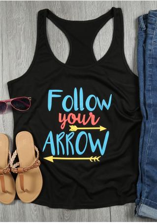 Follow Your Arrow Racerback Tank