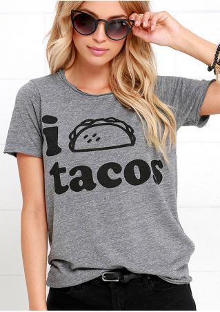 Tacos O-Neck T-Shirt