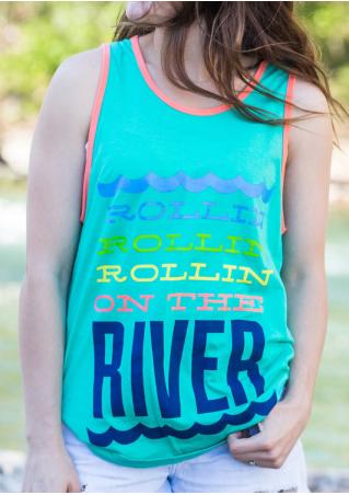 Rollin On The River Tank without Necklace