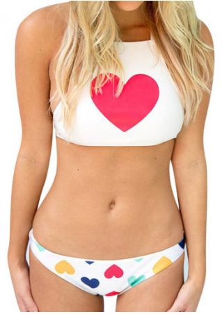 Love Halter Bikini Set