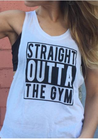 Straight Outta The Gym Tank