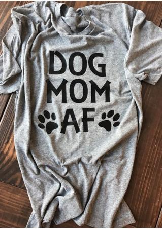 Dog Mom Af T-Shirt