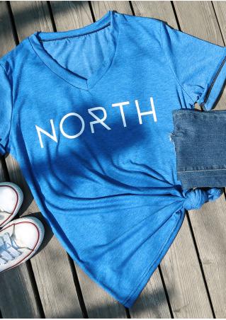 North V-Neck T-Shirt