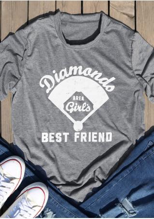 Diamonds Are A Girl's Best Friend O-Neck T-Shirt