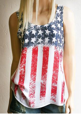 American Flag Tank