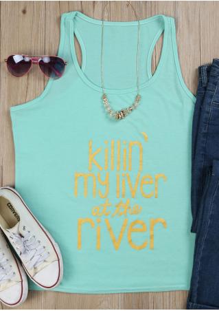 Killin' My Liver At The River Vogue Tank