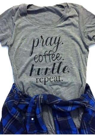 Pray Coffee T-Shirt