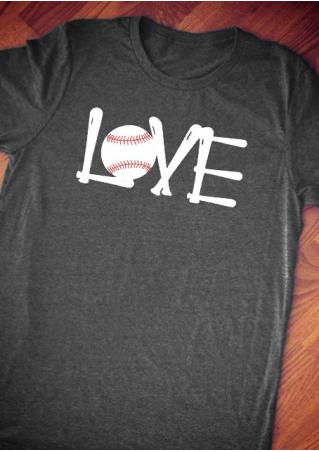 Love Baseball T-Shirt