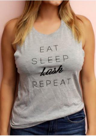 Eat Sleep Lash Repeat Tank