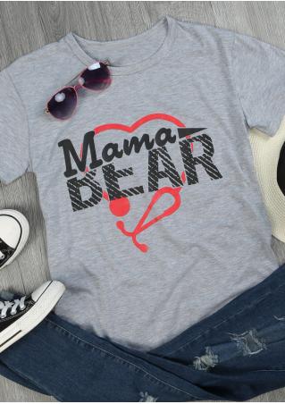Mama Bear O-Neck T-Shirt