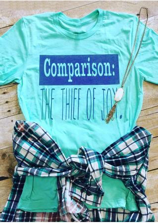 Comparison The Thief Of Joy T-Shirt