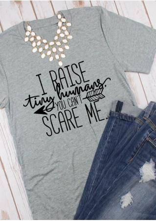 You Can't Scare Me T-Shirt without Necklace