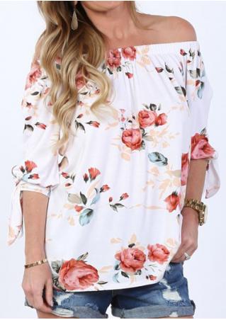 Floral Off Shoulder Blouse