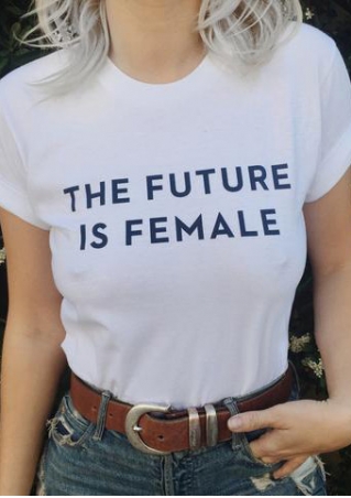 The Future Is Female T-Shirt without Necklace
