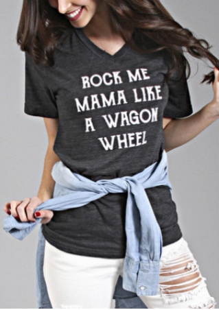 Rock Me Mama Like A Wagon Wheel T-Shirt