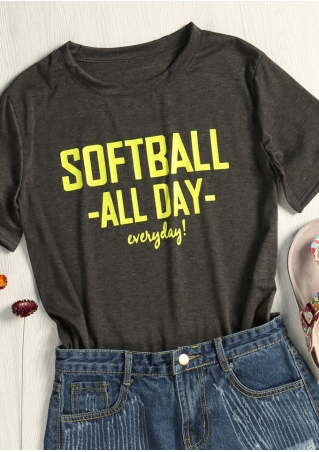 Softball All Day Everyday T-Shirt