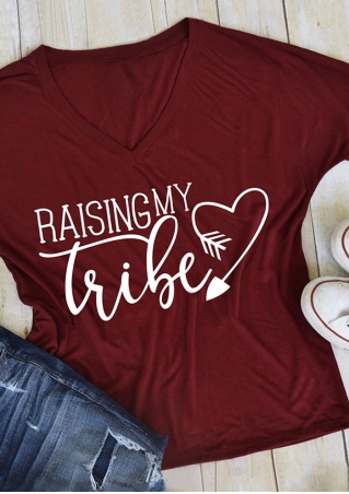 Raising My Tribe Heart Arrow T-Shirt
