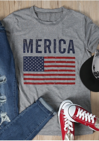 American Flag 'Merica T-Shirt