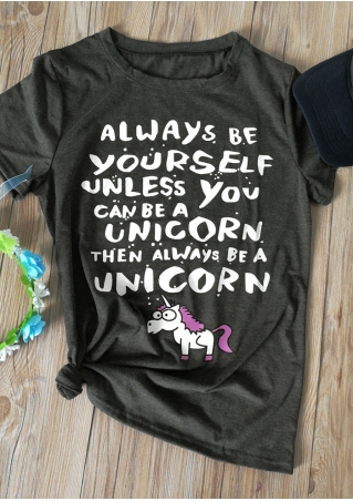 Always Be Yourself Unicorn T-Shirt