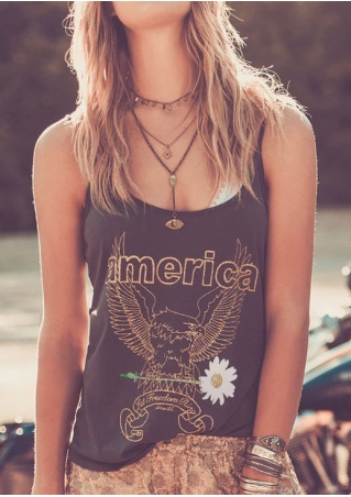 America Eagle Camisole without Necklace