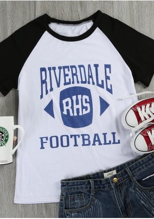 Riverdale RHS Football Baseball T-Shirt