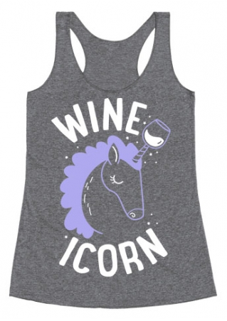 Wineicorn Unicorn O-Neck Tank
