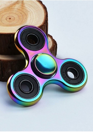 Triangle Colorful Anti-Stress Finger Fidget Spinner